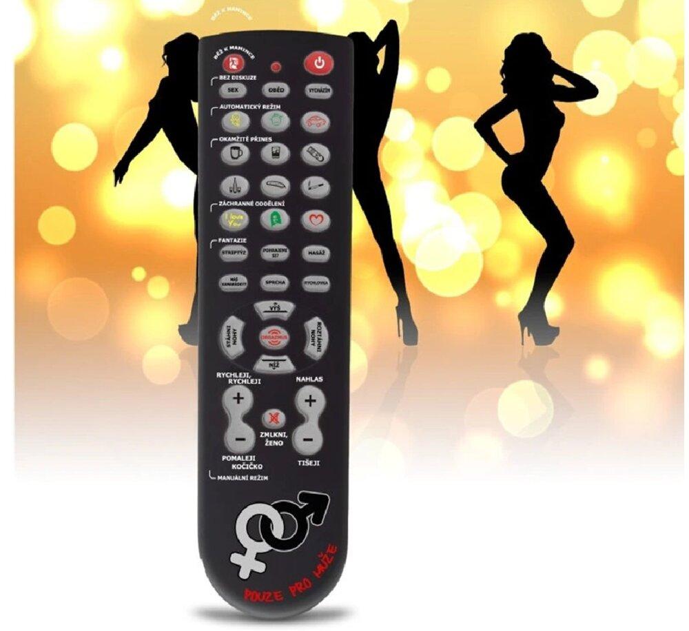 Hovoriaci diaľkový ovladač - Ovládaj ženu