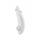 Tlakové stimulátory na klitoris - Womanizer Premium masážny strojček white/chrome