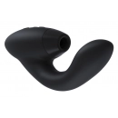 Tlakové stimulátory na klitoris - Womanizer DUO masážny strojček čierny