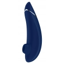 Tlakové stimulátory na klitoris - Womanizer Premium masážny strojček blue/chrome