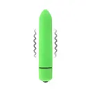 Mini vibrátory - BASIC X Sharp Bullet minivibrátor zelený