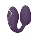 Vibračné vajíčka - VIVE Aika Vibračné vajíčko a vibrátor na klitoris 2v1 - fialový
