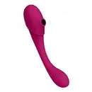 Vibrátory na G-bod - VIVE Mirai Vibrátor na bod-G a stimulátor na klitoris 2 v 1 - ružový