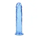 Dildá s prísavkou - Realrock Realistické dildo s prísavkou 22 cm - modré