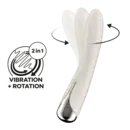 Klasické vibrátory - Satisfyer Spinning Vibe 1 vibrátor - béžový