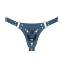 Nasadzovacie penisy, strap-on - strap-on-me Simili generous postroj - modrý