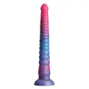 Dildá a vibrátory XXL - Colours Stacked dildo 30,5 cm - ružová/modrá