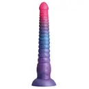 Klasické dildá - Colours Stacked dildo 23 cm - ružová/modrá