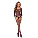 Bodystocking a catsuit - Passion bodystocking BS125 čierny