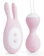  BOOM Rabbit&Balls 2v1 vibračné vajíčko ružové 