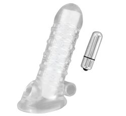 BASIC X Vibračný návlek na penis