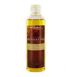 Masážne oleje a sviečky - Telový olej - eroticko-relaxačný 200 ml