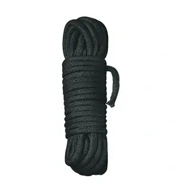 Putá a bondage - Bondage lano Black Rope Shibari 3 m - čierne