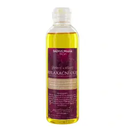 Masážne oleje a sviečky - Salvus relaxačný masážny telový olej 200 ml
