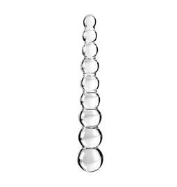 Obojstranné dildá, dvojité - Icicles No 2 obojstranné sklenené dildo