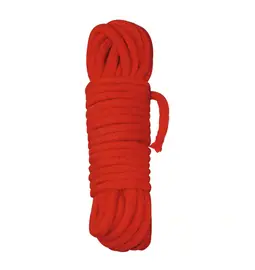 Putá a bondage - Shibari Bondage lano 3 m - červené