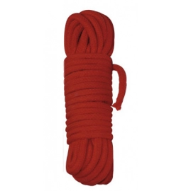 Putá a bondage - Shibari Bondage lano 7 m - červené