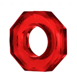 Erekčné krúžky nevibračné - Oxballs - Humpballs erekčný krúžok - červený