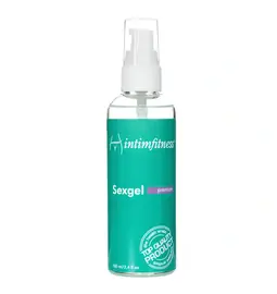 Silikónové lubrikačné gély - Intimfitness Sexgel Premium silikónový lubrikačný olej 100 ml