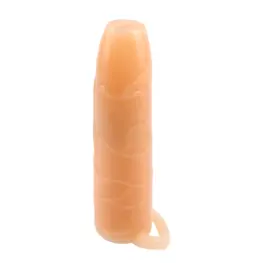 Návleky na penis - SuperMe návlek na penis s otvorenou špičkou telový