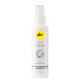 Starostlivosť o erotické pomôcky - Pjur med CLEAN dezinfekčný prípravok 100 ml