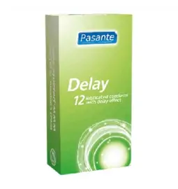 Kondómy predlžujúce styk - Pasante kondómy Delay 12 ks