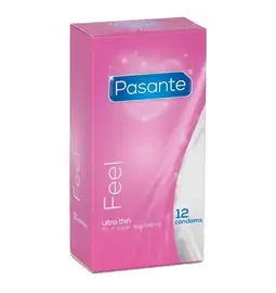 Ultra jemné a tenké kondómy - Pasante kondómy Sensitive 12 ks