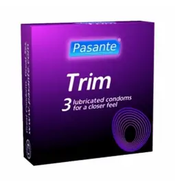 Extra malé kondómy - Pasante kondómy Trim - 3 ks