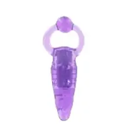 Vibračné análne kolíky - BOOM Finger Patron análny kolíček vibračný fialový