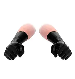 BDSM latex - Fist-it Latexové rukavice na fisting
