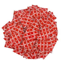 Kondómy s príchuťou - Durex kondómy London Rot - jahoda 100 ks