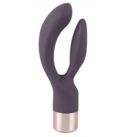 Vibrátory na klitoris - Elegant Rabbit vibrátor - fialový