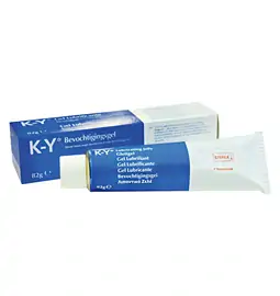 Lubrikačné gély na vodnej báze - K-Y Sterilný lubrikačný gél 82 g