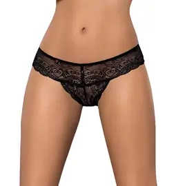 Erotické nohavičky - Obsessive tangá Miamor - 5901688209905 - L/XL černá