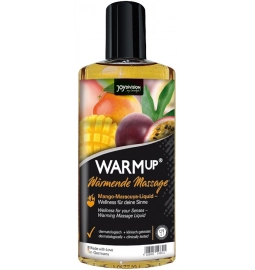 Masážne oleje a sviečky - Joydivision WARMup masážny olej - mango150 ml