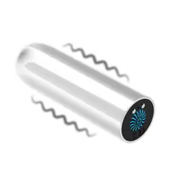 Mini vibrátory - BASIC X Minivibrátor dobíjací biely