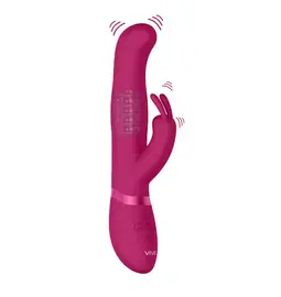 Rotačné a rabbit vibrátory - VIVE Izara rotačný vibrátor G-spot rabbit ružový