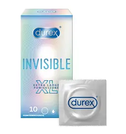 Ultra jemné a tenké kondómy - DUREX kondómy Invisible XL 10 ks