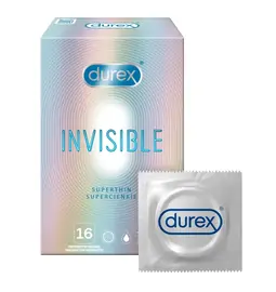 Ultra jemné a tenké kondómy - DUREX kondómy Invisible 16 ks