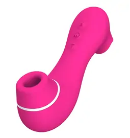 Vibrátory na klitoris - Romant Laurence obojstranný Suction stimulátor klitorisu - RMT118pnk