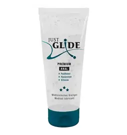 Lubrikanty pre análny sex - Just Glide Premium Anal lubrikačný gél 200 ml