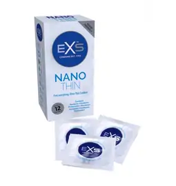 Ultra jemné a tenké kondómy - EXS Nano Thin kondómy 12 ks