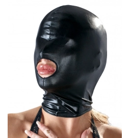 BDSM doplnky - Bad Kitty Maska s otvorom na ústa - lesklá
