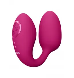 Vibračné vajíčka - VIVE Aika Vibračné vajíčko a vibrátor na klitoris 2v1 - ružový