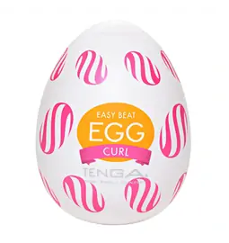 Masturbační vajíčka - Tenga Egg Curl masturbátor