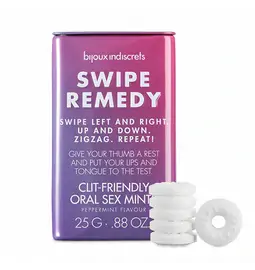 Erotické sladkosti - Swipe Remedy Oral pleasure mätové cukríky 25 g
