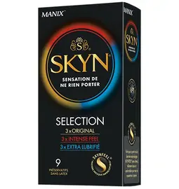 Kondómy bez latexu - SKYN kondómy Selection 9 ks