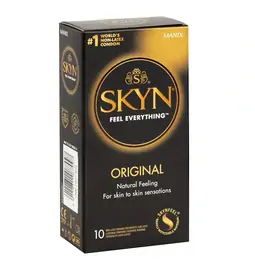 Kondómy bez latexu - SKYN kondómy Original 10 ks