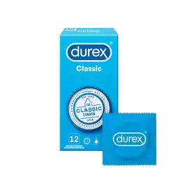 Štandardné kondómy - Durex Classic kondómy 12 ks