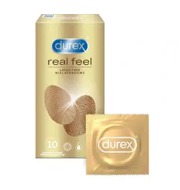 Kondómy bez latexu - Durex Real Feel kondómy 10 ks